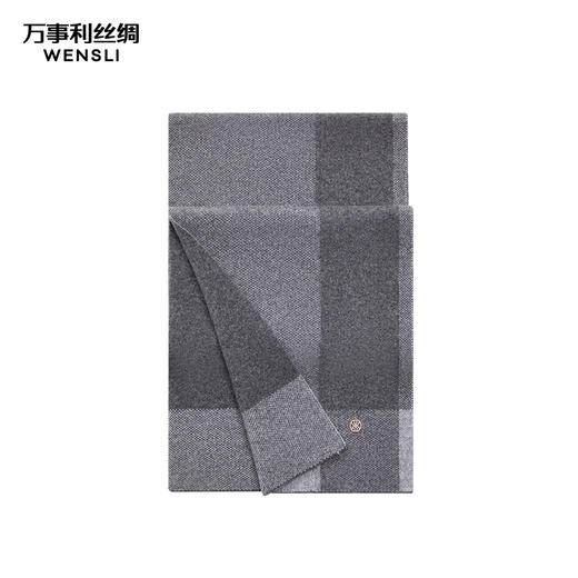 万事利“别具一格”羊绒羊毛围巾 商品图1