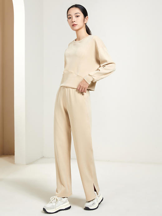 哈瓦塔新款休闲开叉直通套装H321156 商品图7