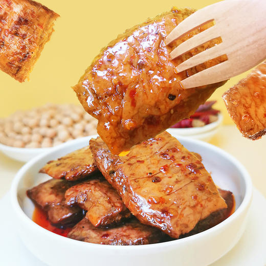 【买一送一】武隆手撕素肉豆干480g（五香/麻辣混装) 商品图1