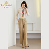 乔万尼裤子女秋冬新款直筒阔腿裤显瘦时髦ET4F907 商品缩略图3
