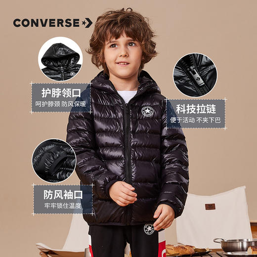 CONVERSE 冬 大童 小童 羽绒服 CNVN-HO-C204 商品图3