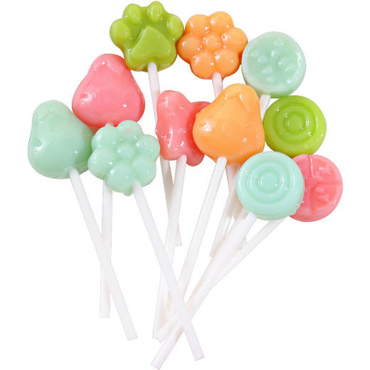 【乳酸菌维C！水果棒棒糖】90g独立装草莓香橙混合味儿童礼物糖果零食萌趣造型 商品图4