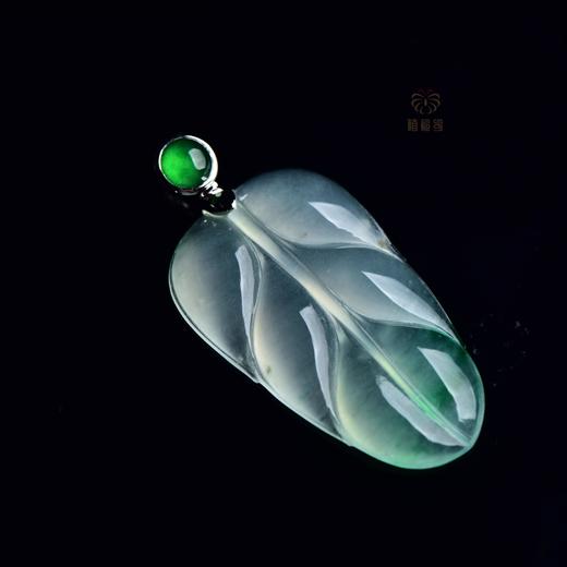 【大业有成】翡翠叶坠   GZ12309097 商品图1