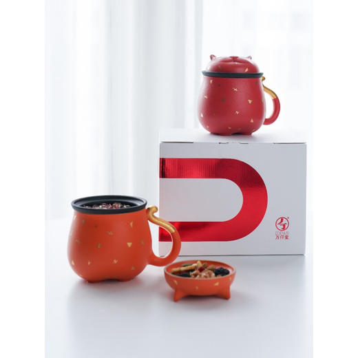 万仟堂招财猫·办公杯 商品图3