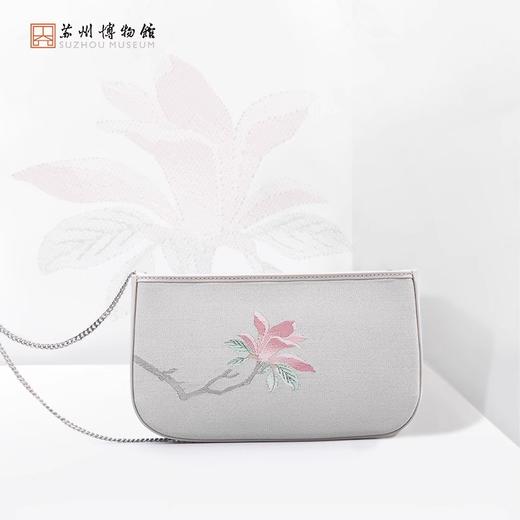 苏州博物馆  缂丝玉兰小挎包 商品图2