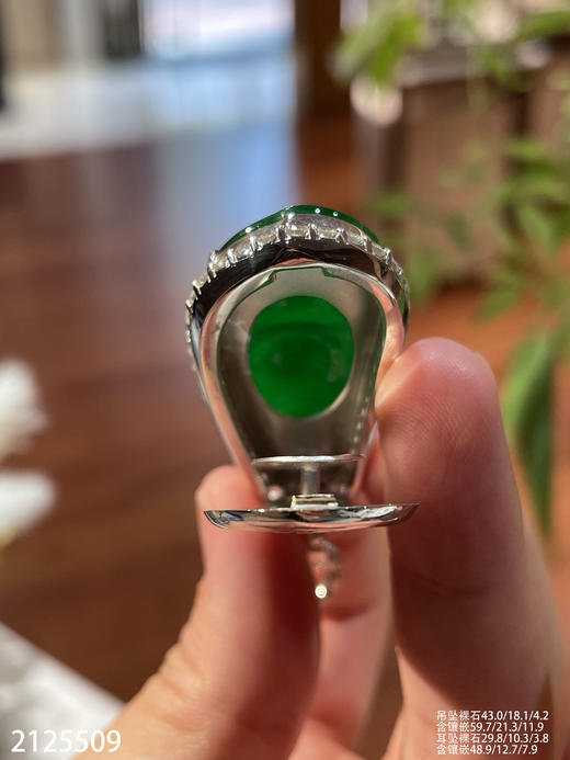 玻璃种帝王绿福豆套装【2125509】具体价格微信咨询 商品图7