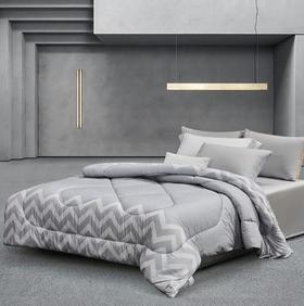 水星家纺 典雅负离子抗菌冬被2250g 内含七孔聚酯纤维和硅藻土纤维