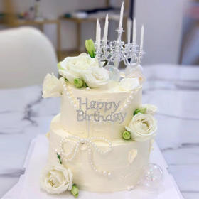 鲜花烛台蛋糕S88