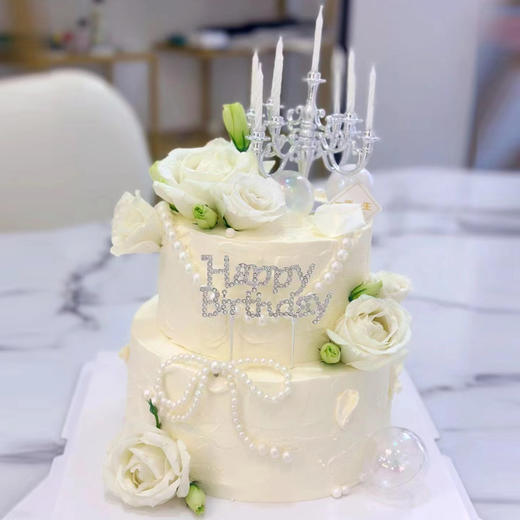 鲜花烛台蛋糕S88 商品图0