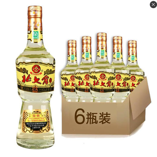 [白酒]北大仓部优酒53度酱香型白酒440ml 商品图1