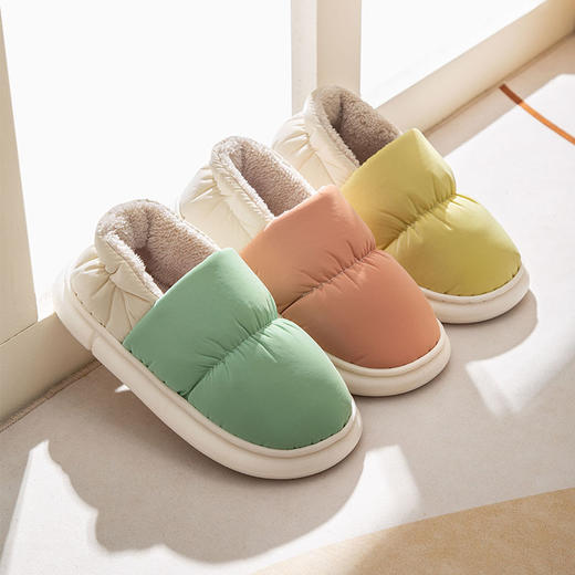 蚂蚁之恋 2双装冬季防滑情侣棉拖 236 商品图3