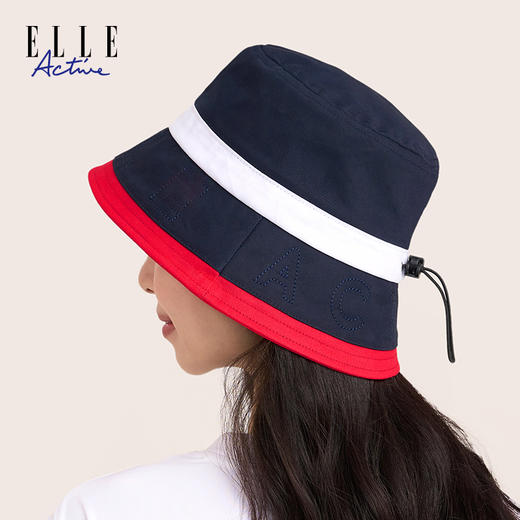ELLE Active 夏季女装时尚渔夫帽遮阳潮流帽子 商品图2
