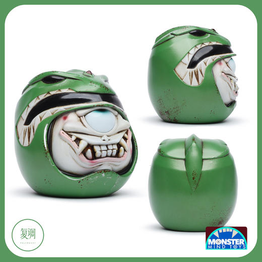 现货 Monster Mind 真目铁头 绿色 商品图4