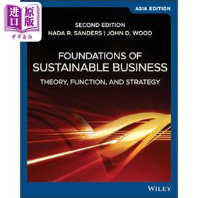 预售 【中商原版】可持续商业2E亚洲版 英文原版 Sustainable Business 2E Asia Edition Nada Sanders 商业理论 商业发展