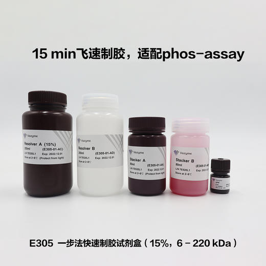 One-Step PAGE Gel Fast Preparation Kit (15%) 商品图0