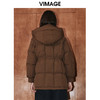 VIMAGE纬漫纪冬季时尚保暖连帽保暖白鸭绒羽绒服V2011607 商品缩略图5