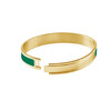 北京仓｜Dyrberg Kern-Pennika-祖母绿色 珐琅 椭圆型 手镯［丹麦设计师］ 商品缩略图2