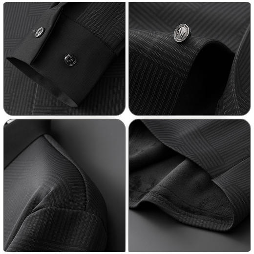 【新款DDA】大依优型大码加绒衬衫加肥加大休闲商务宽松弹力肥佬上衣打底男士胖子 商品图3