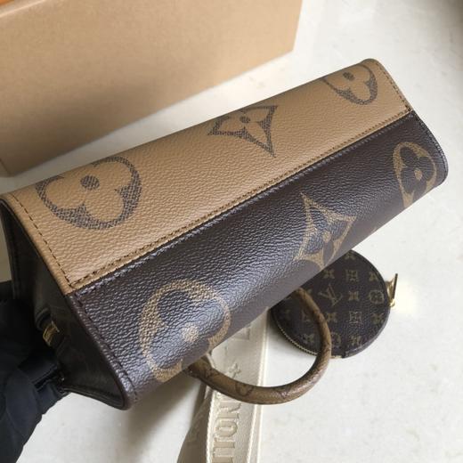 驴家秀款迷你𝙤𝙣𝙩𝙝𝙚𝙜𝙤，拼皮撞色小包 商品图3