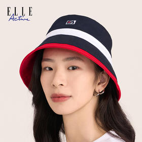 ELLE Active 夏季女装时尚渔夫帽遮阳潮流帽子