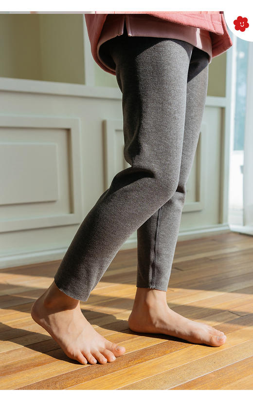 【舍予良仓】阳离子随型裁打底裤 阳离子发热纤维！亲肤蓄热，温暖加倍 ✅无痕工艺，贴身无感舒适 ✅高弹不束缚 ✅母婴A类品质 商品图3