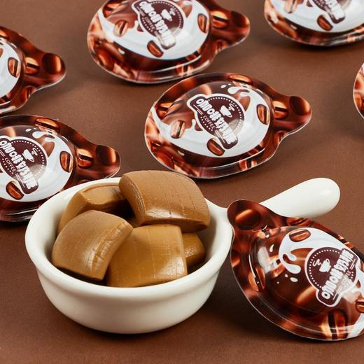 【奶香醇厚 全脂乳粉！咖啡糖奶糖】酥软可口，新品网红3D创意软糖咖啡粉袋装办公室下午茶休闲小零食 商品图2