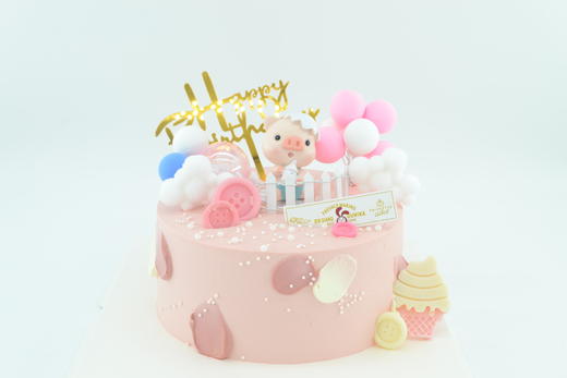 优优米卡—6英寸创意益生菌蛋糕 商品图0