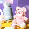杯具熊（BEDDYBEAR）儿童保温杯316不锈钢毛绒吸管杯网红多用学生水杯送女生 生日礼物 摘星熊 630ML 商品缩略图1