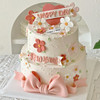 蝴蝶结周岁蛋糕S113（数字修改请备注） 商品缩略图0