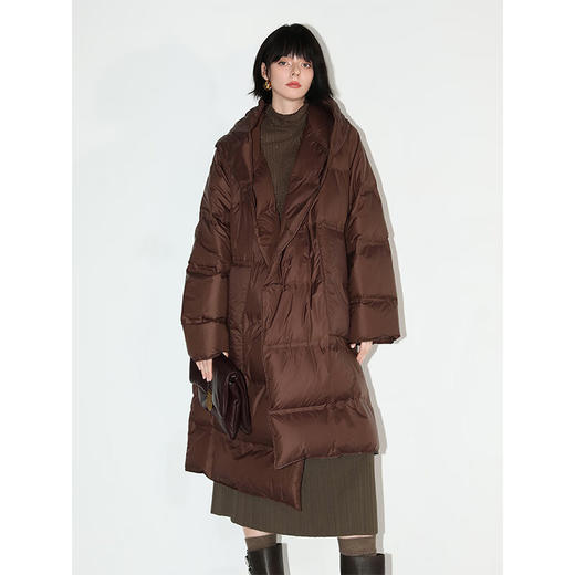 COCOBELLA无胆防绒轻型保暖羽绒服女90绒子白鸭绒防寒服DC42B 商品图2