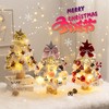 【赠珍珠链+鱼尾纱】2023新款植绒圣诞树 Christmas tree摆件 桌面圣诞树 太仙了 拉满氛围感~ 商品缩略图1