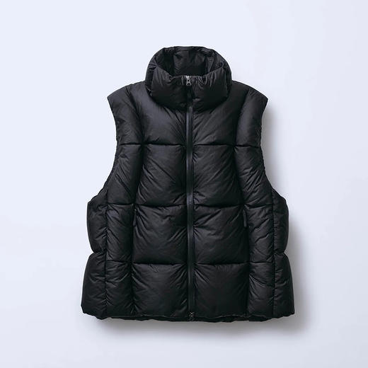 Goldwin 0 3D DOWN VEST 高蓬松廓形立体羽绒马甲男女外套 商品图4