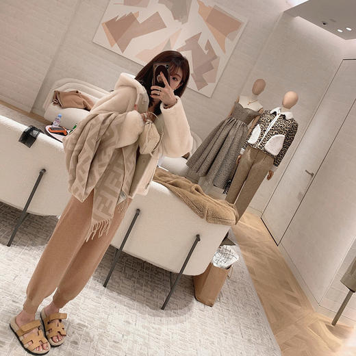 金蘑菇菇【90羊毛 +10羊绒收脚裤、长裤】搭配王！ 商品图2