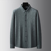 【新款DDA】大依优型大码加绒衬衫加肥加大休闲商务宽松弹力肥佬上衣打底男士胖子 商品缩略图1