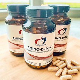 【肝脏二期氨基酸支持】AMINO-D-TOX™  180粒熬夜推荐明星单品  NAC+谷胱甘肽+多种氨基酸+牛磺酸 肝脏二期必备氨基酸支持 肝脏保护 健康设计 DFH