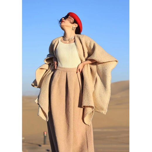 【线上专属】披肩（23810736-蜜合） 商品图5