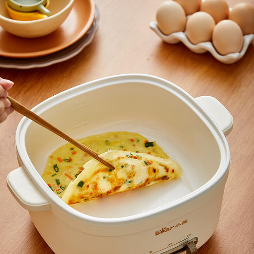 【小程序】小熊(Bear)电煮锅 泡面火锅宿舍小电锅 多功能多用途电热锅 3L蒸煮一体蒸屉蒸笼电蒸锅 DRG-E30U8 商品图13