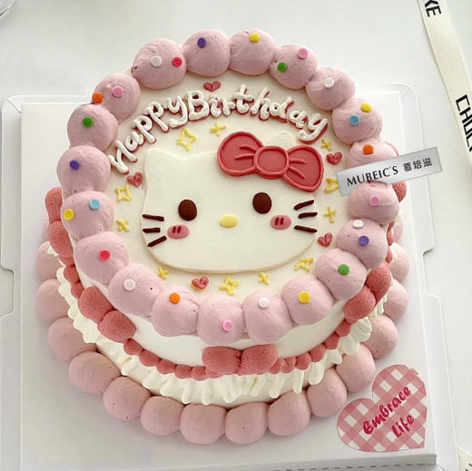 复古卡通猫蛋糕S109 商品图0