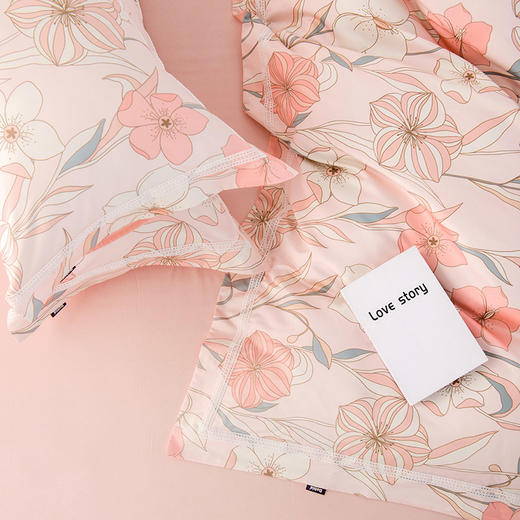 多喜爱 全精梳棉清新碎花三/四件套 茹夏/芳绾hlcs 商品图7