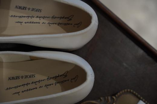 SHOE&SEWN白色Avignon手工鞋 商品图6