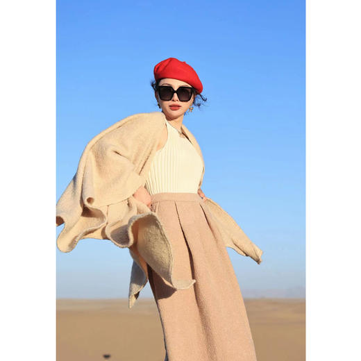 【线上专属】披肩（23810736-蜜合） 商品图2