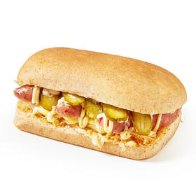 图灵根香肠土豆泥帕尼尼