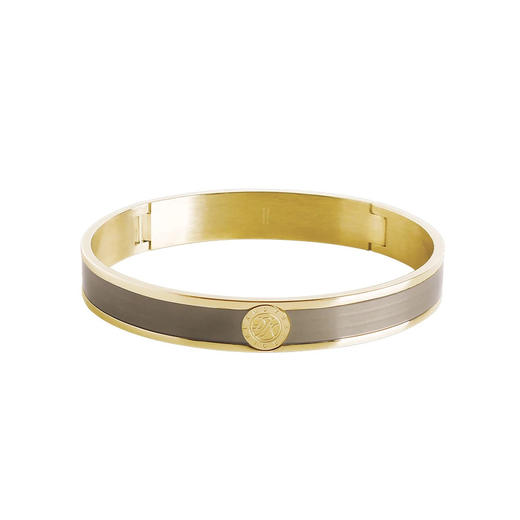 订购8周到｜Dyrberg Kern-Pennika-棕色 珐琅 椭圆型 手镯［丹麦设计师］ 商品图1