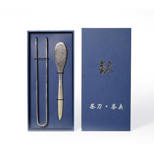 博雅集 茶刀夹套装 钛功夫茶泡茶工具茶夹茶刀茶具配件 商品图4