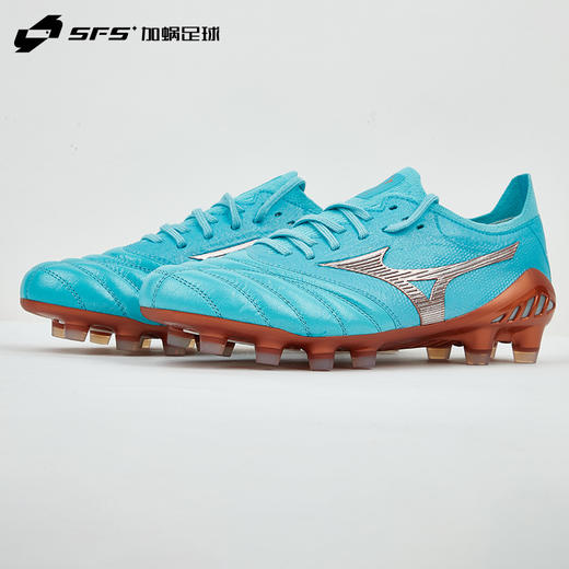 SFS 美津浓MORELIA NEOIII β 日产高端FG长钉袋鼠皮足球鞋成人 商品图1