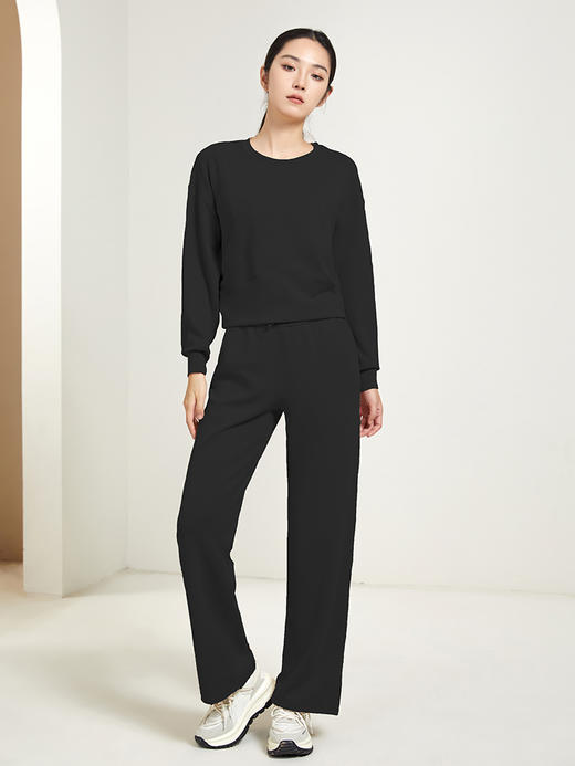 哈瓦塔新款休闲开叉直通套装H321156 商品图8