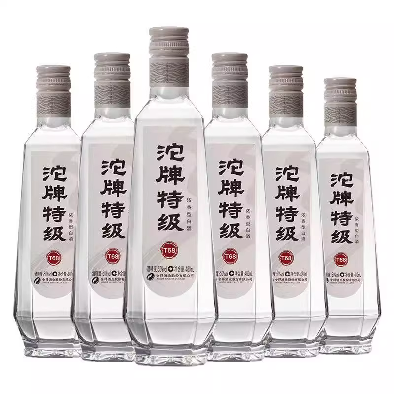 [白酒]沱牌特级T68浓香型42/45度480ml