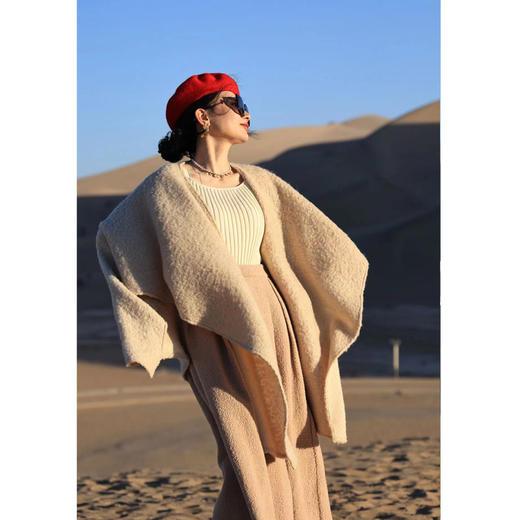 【线上专属】披肩（23810736-蜜合） 商品图1