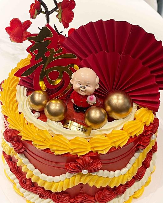 福寿绵绵 · 奶油霜蛋糕 商品图2