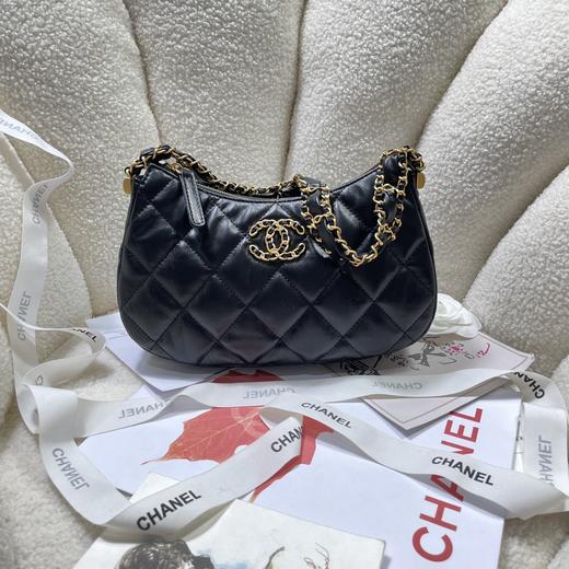 Chanel 香奈儿 23K 双C皮穿链条经典真皮包  GUC9002 商品图1